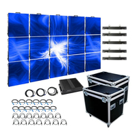 Pantalla LED Curva Negra para Escenario, Pantalla LED Interior P2.6 HD, Pantalla LED Inmersiva para Estudio de Producción Virtual, Video Wall