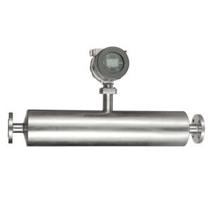 Tam giác hình dạng thép không gỉ DIESEL kỹ thuật số LPG Lưu lượng khí coriolis mật độ mét - Product Image 6