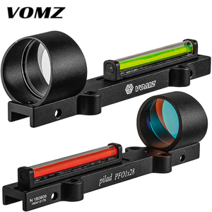 กล้องเล็ง VOMZ 11 มม. สำหรับยุทธวิธี ล่าสัตว์ อุปกรณ์เสริมสำหรับติดตั้ง กล้องเล็งสำหรับกีฬากลางแจ้ง 1X22 <span class=keywords><strong>Holosun</strong></span> จุดเล็งสีแดง - Product Image 1