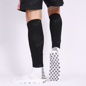 Multi warna elastis lengan betis dukungan untuk pria sepak bola basket sepak bola olahraga kebugaran pelindung tulang kering kaus kaki sepak bola pelindung kaki - Product Image 5