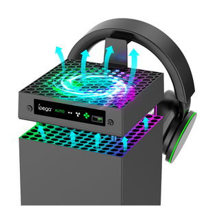 Ventilateur de refroidissement HiCyber PG-XBX026A filaire en plastique pour Series X avec support de rangement pour casque - Product Image 1