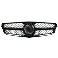 Grille avant de type AMG, pièces de voiture, accessoires de style automobile pour Mercedes Benz Classe C W204 2008-2013