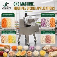 Machine à découper les patates douces et les plantains JC - 380V 1500W Capacité 5kg/h