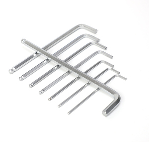 13pcs Metric hình chữ <span class=keywords><strong>L</strong></span> chrome-vanadi thép trung bình dài bóng đầu màu đen hình <span class=keywords><strong>l</strong></span>ục giác ổ cắm cờ <span class=keywords><strong>l</strong></span>ê Bộ - Product Image 5