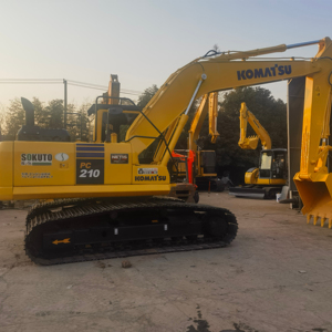 Excavadora de Orugas Komatsu PC210 Usada Original, Excavadora Hidráulica de 1.0m3, PC210 de Buena Calidad en Venta - Product Image 1