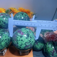 Vente en gros Offre Spéciale Rubis naturel dans Zoisite Sphère Cristal Boule de Quartz Artisanat pour la décoration