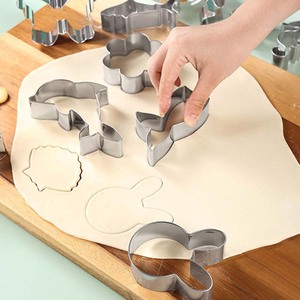 Stampo per <span class=keywords><strong>biscotti</strong></span> in acciaio inossidabile stampo per <span class=keywords><strong>biscotti</strong></span> in acciaio inossidabile piccolo uovo animale stampo per coniglio strumenti da forno - Product Image 1