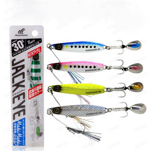 Escamas de pescado reales, sardinas rosas, cebo duro fácil de enrollar, Just Blade Jig Jack Eye Maki, señuelo de pesca para pesca en barco oceánico - Product Image 6