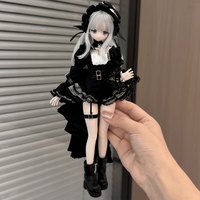 100% Original Saturday Girls Wantime Cutie Figure BJD Blind Box Set Six Movable Dolls Figurines Trendy Toys Collectibles Dolls