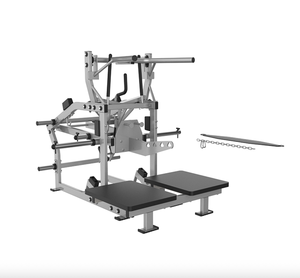เครื่องบริหารกล้ามเนื้อสะโพกและหน้าอก HT-Seiko Professional Commercial Rhino <span class=keywords><strong>Squat</strong></span> Machine - อเนกประสงค์ พร้อมโลโก้ HM แบบกำหนดเอง - Product Image 1