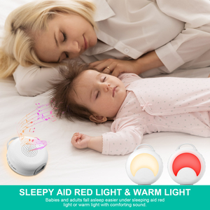 Nuova macchina del suono luce notturna portatile 30 suoni rilassanti aiuto per il sonno registrazione macchina del rumore bianco vendita calda - Product Image 4
