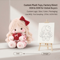 Boneka Hati Kustom Lucu untuk Anak Perempuan, Hadiah Pribadi, Produsen Langsung Pabrik OEM ODM