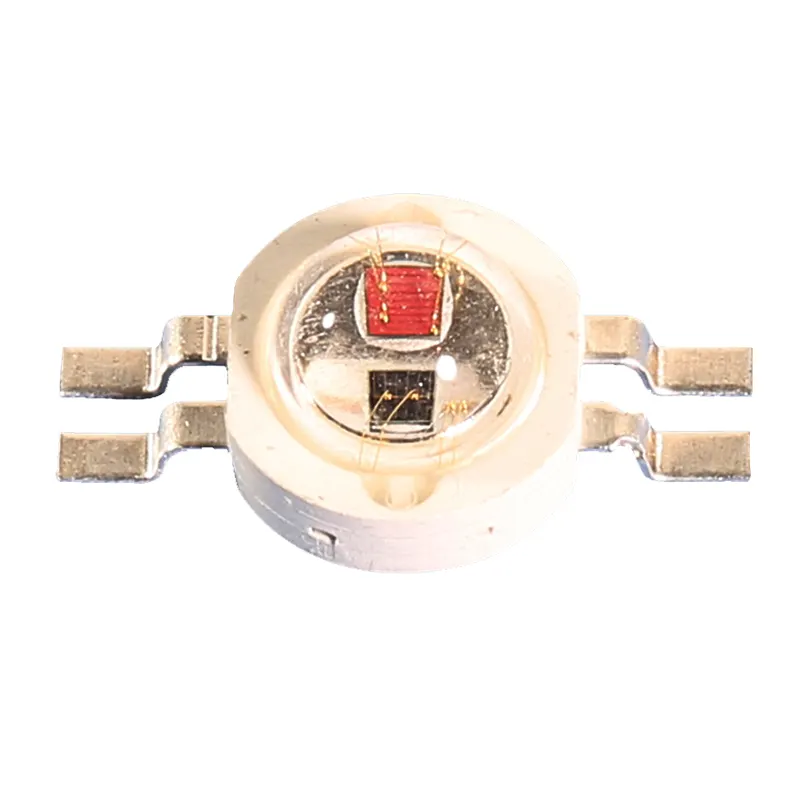 High-Power SMD IR LED Manufacturer 5W Yellow Emitting 1W-3W 850nm-660nm Infrared Red Light Physiotherapy 2 Chips