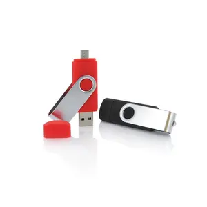 Şık tasarım OTG Usb bellek sürücüler 2.0 döner USB bellek bellek 3.0 dönebilen Pendrive otg anahtar usb