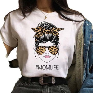 T-<span class=keywords><strong>shirt</strong></span> personnalisé doux pour femmes, ample, surdimensionné, à manches courtes, imprimé graphique, grandes tailles, hauts, <span class=keywords><strong>tee</strong></span>-<span class=keywords><strong>shirt</strong></span> - Product Image 2