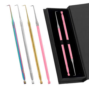 Outil de lifting des cils à rainures personnalisées en acier inoxydable, outil de lifting des cils, outils de beauté pour les cils, étiquette privée par Bahasa Pro - Product Image 1