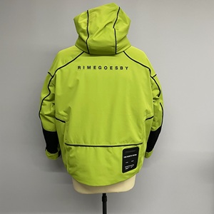 Veste <span class=keywords><strong>de</strong></span> <span class=keywords><strong>Ski</strong></span> en Duvet Imperméable Vert Néon – <span class=keywords><strong>Manteau</strong></span> <span class=keywords><strong>de</strong></span> Neige d'Extérieur Coupe-Vent OEM/ODM pour Personnalisation en Gros - Product Image 2