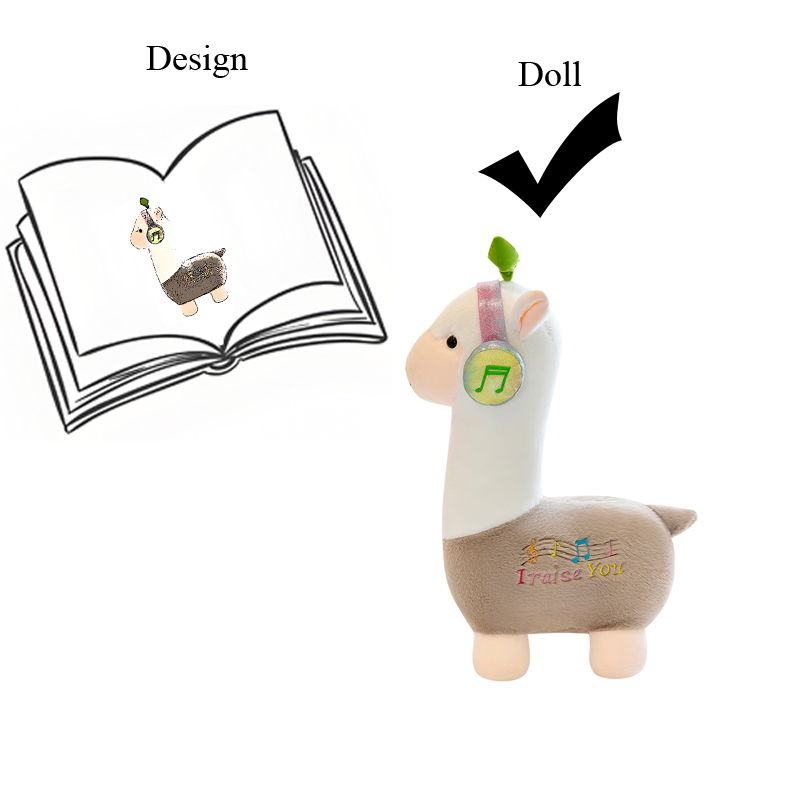 Wholesale Customized Soft Alpaca Plush Toy