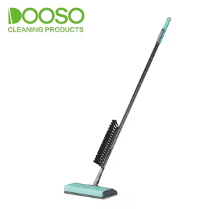 Creative Dooso Kit de nettoyage d'usine en acier inoxydable à long manche 3-en-1 vadrouille plate et <span class=keywords><strong>balai</strong></span> en <span class=keywords><strong>microfibre</strong></span> avec brosse détachable - Product Image 2