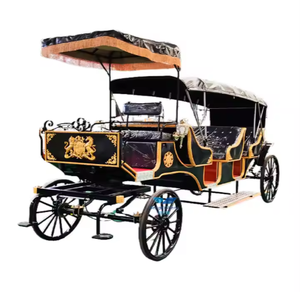 Nuevo carruaje eléctrico tirado por caballos con 4 ruedas para hacer turismo - Product Image 1