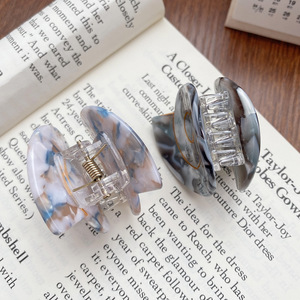 Dowell Elegante Schelp Klauw Clip 4.2Cm Acetaat Haardecoratie Voor Meisjes Voor Dagelijks En Feest Europese Amerikaanse Stijl - Product Image 3