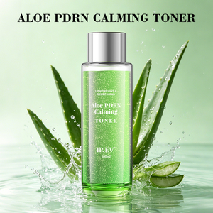 Tonique apaisant IREV à l'<span class=keywords><strong>aloe</strong></span> vera et au PDRN, équilibre huile-eau, contrôle le sébum, minimise les pores, laisse la peau fraîche et non grasse. - Product Image 3