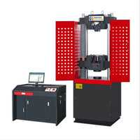 Nouvelle machine d'essai de résistance à la traction universelle servo-hydraulique informatisée pour barres d'armature en acier
