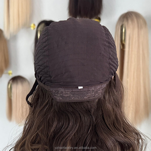 Jewish Lace Top <b>Wig</b> Full Cuticle Aligned Raw Virgin European Hair Blonde Balayage with Dark Root HD Lace <b>Front</b> <b>Wig</b> for Women - Product Image 6