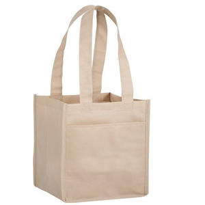 Resistente personalizar reutilizable dividido 4 6 <span class=keywords><strong>botellas</strong></span> soporte portador no tejido vino reciclaje Logo bolsa <span class=keywords><strong>de</strong></span> regalo para <span class=keywords><strong>botellas</strong></span> <span class=keywords><strong>de</strong></span> vino - Product Image 2