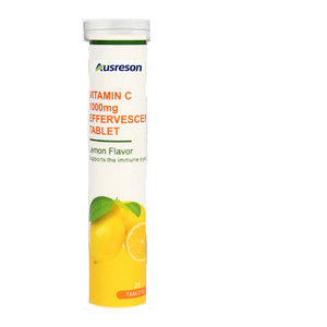 Ausreson OEM Compresse Effervescenti di Vitamina <span class=keywords><strong>C</strong></span> per il Supporto del Sistema Immunitario e la Cura della Pelle - Product Image 1
