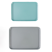 Plateau de Noël décoratif en plastique de style européen Offre Spéciale plateaux de service en mélamine