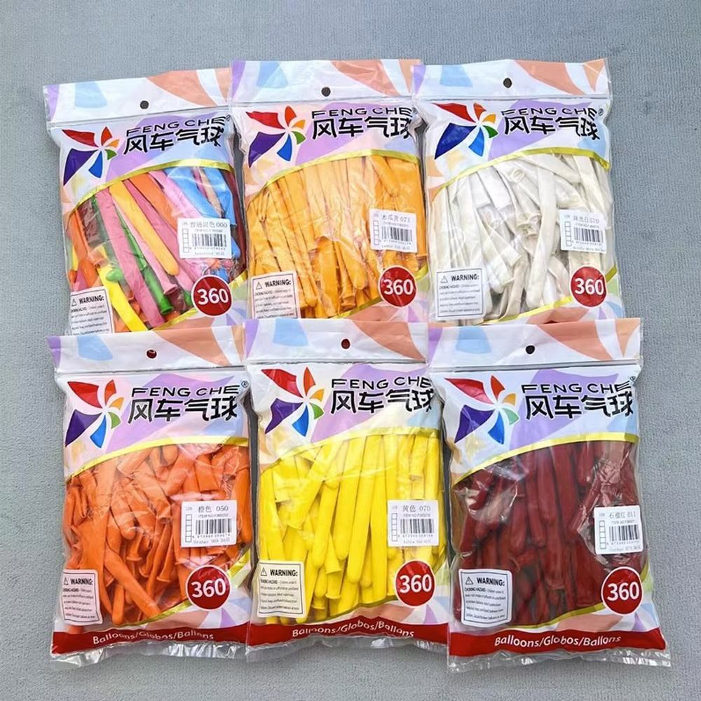 Wholesale FENGCHE Happy Birthday Party Decoration Item Latex Plain Modelling Magic 360 Long Balloon Parties Ballon Manufacturer