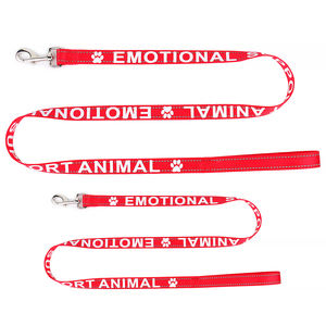 Ensemble de collier et de laisse pour chien en Nylon réfléchissant réglable avec Animal de soutien émotionnel (ESA) Offre Spéciale - Product Image 6