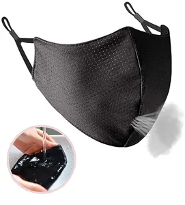 Reusable Cloth Mask Black Among US Fabric Face Mask Winter Face Party Mask Quality Good