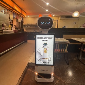 2025 Giao hàng nhà hàng robot hỗ trợ API Giao hàng robot với menu Robot gato mesero - Product Image 1
