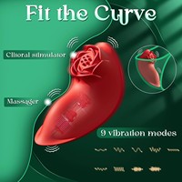 Rosebud pour vibrateur invisible sans fil à commande par application, jouet sexuel féminin pour la masturbation avec bruit de 50 dB