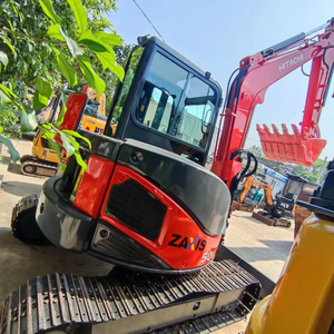 Excavatrice sur chenilles Hitachi ZX50U d'occasion de qualité supérieure, petite pelle hydraulique de 5 tonnes / mini-excavatrice hydraulique Hitachi ZX50U d'occasion ZX 50U - Product Image 5
