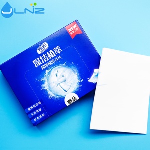 JL Portable Travel <strong>Laundry</strong> Detergent <strong>Sheets</strong> Disposable <strong>Water</strong> <strong>Soluble</strong> Clothes Washing <strong>Sheets</strong> Pure <strong>Laundry</strong> Strips Paper Customized - Product Image 3