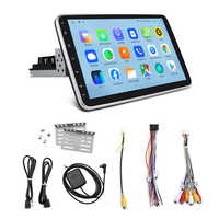 10.1 pouces 1 Din Android lecteur de voiture écran partagé DSP tableau de bord stéréo intégré GPS MP3 360 degrés rotation panneau détachable