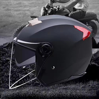 Nouveau Casque Moto Modulaire 3/4 Ouvert ABS pour Moto, Cyclomoteur, Bobber, Pilot, Crash, Chopper - Accessoire de Conduite