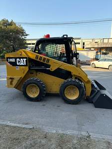 High Quality Used CAT246D Skid Steer <b>Loader</b> 2024 Model 55 kW Power 3.3 Ton Rated Load <b>Low</b> Working Hours - Product Image 4