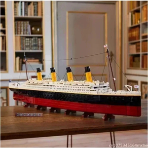 2026 Caja Original Serie de Películas Titanic Gran Barco Crucero 9090 Piezas Bloques de Construcción de Plástico ABS Juguete de Construcción Regalo - Product Image 5