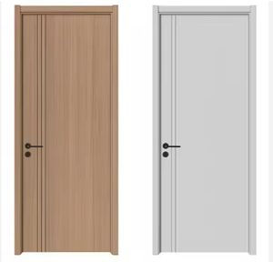 Fábrica de Personalización de Casas, Puertas de Madera Pintadas de MDF para Interiores, Diseños Individuales, Cuadros de Madera, Puertas de Madera para el Hogar - Product Image 3