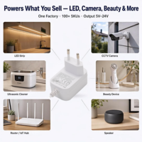 Adaptateur secteur 9V 2A 18W AC DC certifié UL FCC CE CB, alimentation à découpage, transformateur avec prise murale EU pour caméra CCTV, routeur, LED