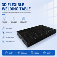Table de soudage 3D flexible nitrurée en fonte, plateforme de soudage pour la fabrication métallique, personnalisable OEM - Vente chaude