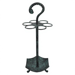 Porte-parapluie antique en gros Meilleure vente Présentoir d'intérieur Porte-parapluie portable Porte-parapluie en métal antirouille Meilleure vente - Product Image 1