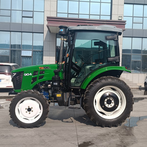 Tracteur agricole compact YTO 4x4 de haute qualité, 90 CV, moteur automatique avec pompe de boîte de vitesses, roue neuve - Product Image 1