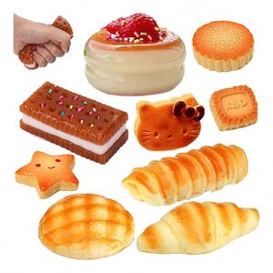 Juguete de Espuma PU Antiestrés con Forma de Dumpling Chino, Juego de Dim Sum para Niños de 5 a 7 Años, Juguete para Apretar - Product Image 1