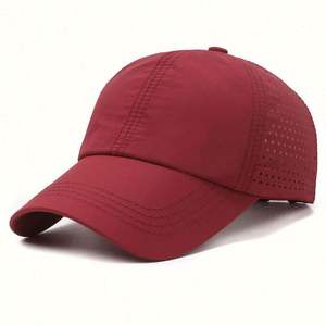 Gorras de Béisbol con Perforaciones Láser para Mujer, Primavera-Verano 2024, Secado Rápido, Deportivas, Venta al Por Mayor - Product Image 3