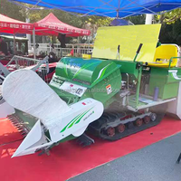 Moissonneuse-batteuse intelligente de nouvelle génération moissonneuse-batteuse multifonctionnelle à chenilles de riz et de blé